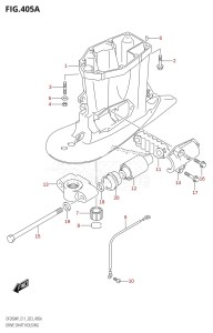 DF200AP From 20003P-340001 (E11 E40)  2023 drawing DRIVE SHAFT HOUSING