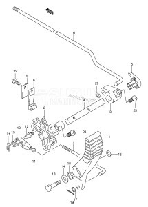 DF25T From 02501 F-030001 ()  2000 drawing CLUTCH (TYPE:Q)