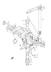 DF 200 drawing Swivel Bracket (Type: L)