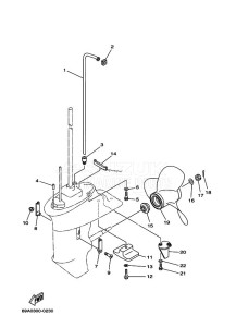 F13-5AEPL drawing PROPELLER-HOUSING-AND-TRANSMISSION-2