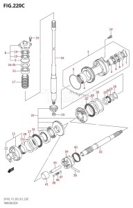 DF115T From 11502F-210001 (E03)  2012 drawing TRANSMISSION (DF115Z:E03)