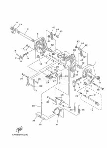 F20BEH drawing FRONT-FAIRING-BRACKET