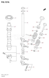 DF9.9 From 00992F-980001 (P03)  2009 drawing CAMSHAFT