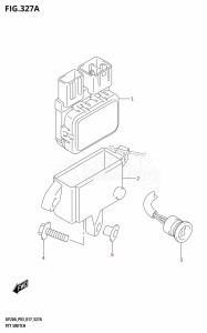 DF9.9B From 00995F-710001 (P03)  2017 drawing PTT SWITCH (DF9.9BT:P03)