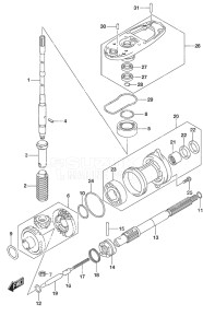 Outboard DF 60A drawing Transmission