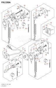 DF150AZ From 15003Z-040001 (E01 E03 E40)  2020 drawing OPT:SWITCH (020,021)