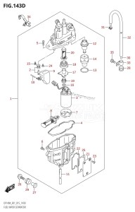 DF115AZ From 11503Z-510001 (E01 E40)  2015 drawing FUEL VAPOR SEPARATOR (DF115AZ:E01)