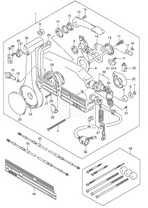 DT40 From 04004K-110001 ()  2011 drawing REMOTE CONTROL (DT40WR,MODEL:01~03)