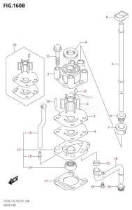 DT9.9A From 00996-910001 (P36 P40 P81)  2019 drawing WATER PUMP (DT9.9AK:P40)