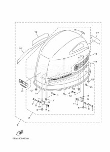 F130AETL drawing FAIRING-UPPER