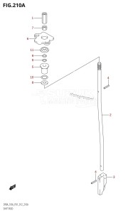 DF8A From 00801F-210001 (P01)  2012 drawing SHIFT ROD