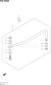 02503F-310001 (2013) 25hp E03-USA (DF25  DF25Q  DF25R) DF25 drawing DRAG LINK (DF25R:E03)