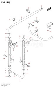 DF250Z From 25003Z-510001 (E01 E40)  2015 drawing FUEL INJECTOR (DF250T:E01)