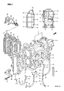 DT15C From 01502-351001 ()  1993 drawing CYLINDER