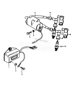 DT16 From F-10001 ()  1985 drawing IGNITION