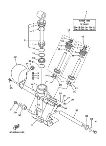 150AETX drawing TILT-SYSTEM-1