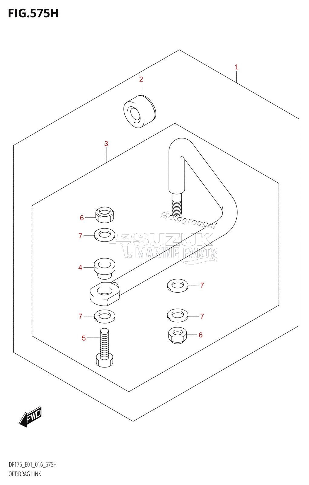 OPT:DRAG LINK (DF175Z:E40)