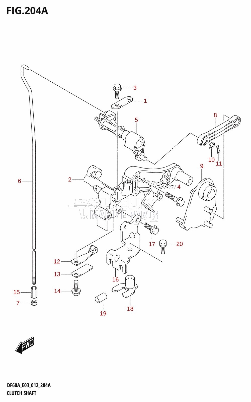 CLUTCH SHAFT