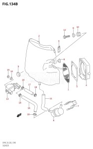 DF40 From 04001F-371001 (E03)  2003 drawing SILENCER (K1,K2,K3,K4,K5,K6)