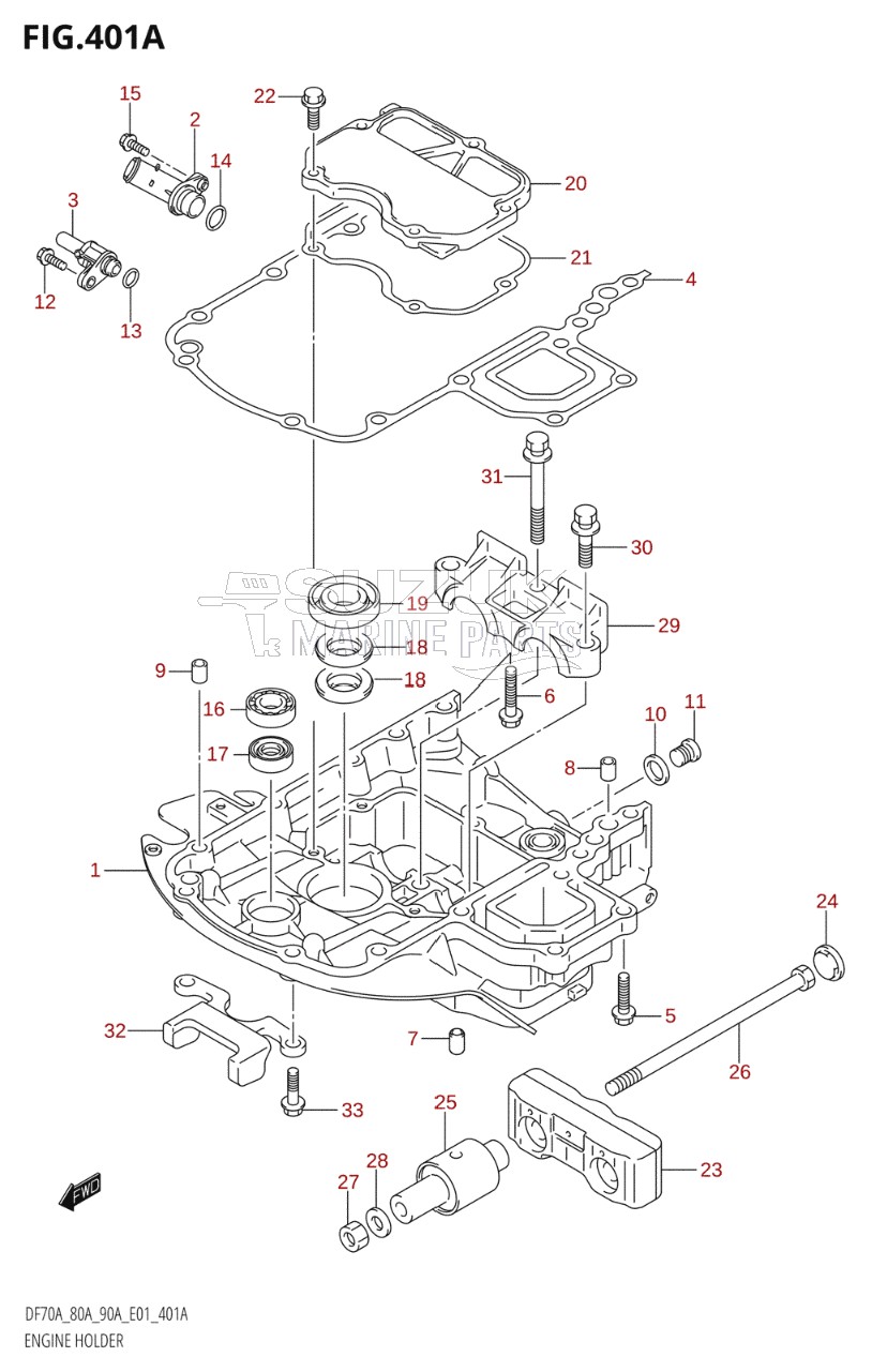 ENGINE HOLDER