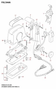 DF200AZ From 20003Z-610001 (E03)  2016 drawing OPT:REMOTE CONTROL ASSY SINGLE (1)