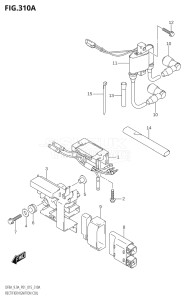 00994F-510001 (2005) 9.9hp P01-Gen. Export 1 (DF9.9A  DF9.9AR) DF9.9A drawing RECTIFIER / IGNITION COIL (DF8A:P01)