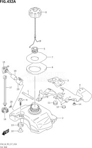 00403F-710001 (2017) 4hp P03-U.S.A (DF4A) DF4A drawing FUEL TANK