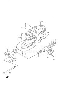 DF 250 drawing Drive Shaft Housing (DF250S)