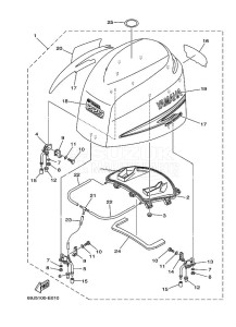 LF225TXR drawing FAIRING-UPPER