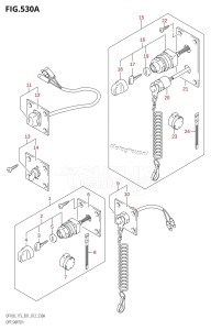 DF115T From 11502F-210001 (E01 E40)  2012 drawing OPT:SWITCH (DF100T:E01)