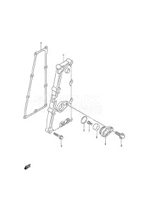 DF 90A drawing Exhaust Cover