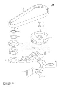 DF9.9 From 00991F-151001 ()  2001 drawing STATOR- MAGNETO