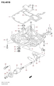 DF90 From 09001F-421001 (E01)  2004 drawing ENGINE HOLDER (K6,K7,K8,K9,K10,011)