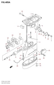 DT30 From 03001-151001 ()  2001 drawing DRIVE SHAFT HOUSING