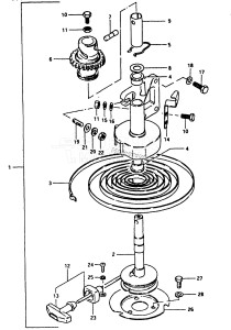 DT16P From 1601-200001 ()  1982 drawing STARTER 2