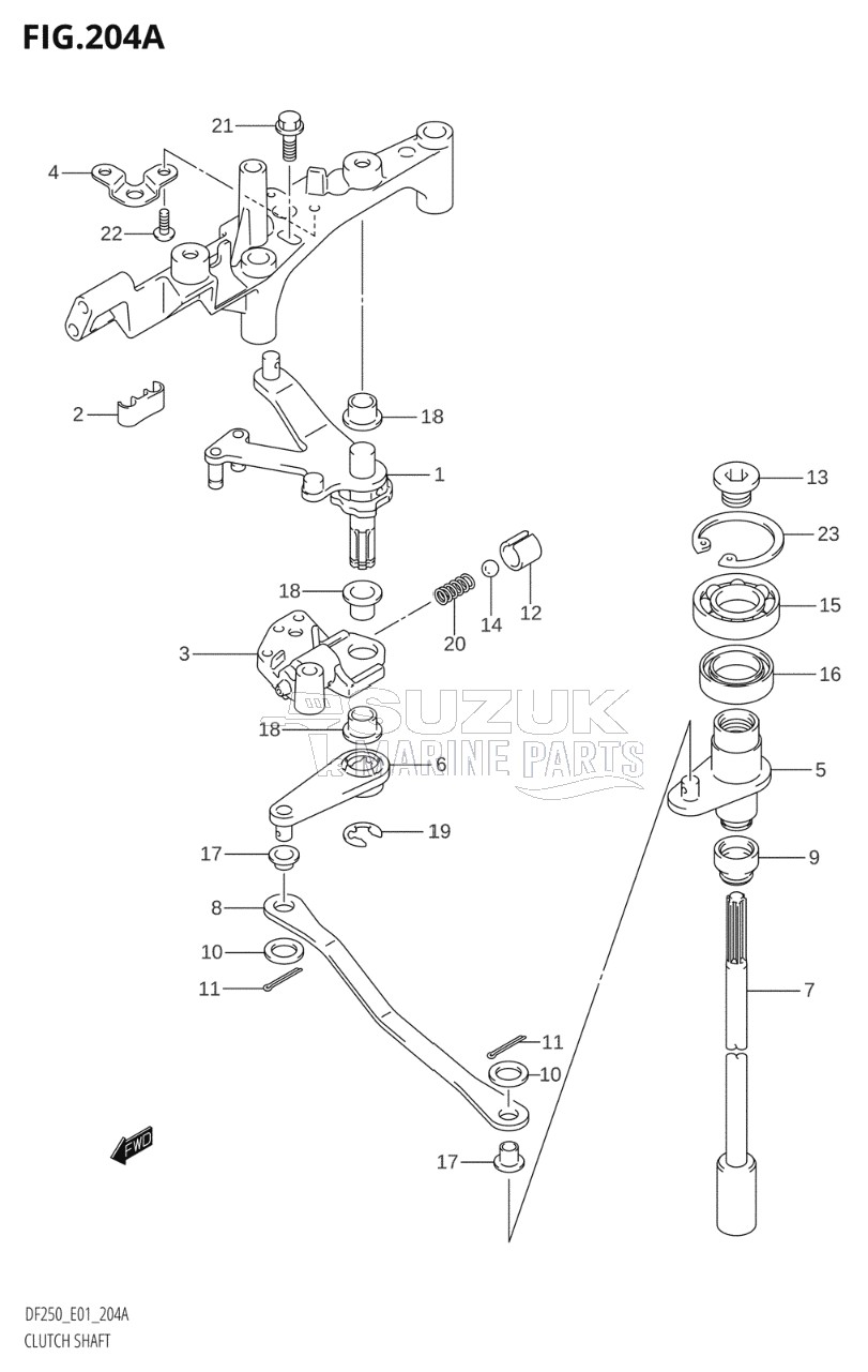 CLUTCH SHAFT