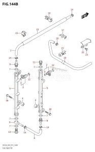 DF200 From 20002F-510001 (E03)  2015 drawing FUEL INJECTOR (DF200Z:E03)