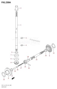 DF6 From 00602F-410001 (P01)  2014 drawing DRIVE SHAFT