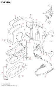 DF70A From 07003F-710001 (E03)  2017 drawing OPT:REMOTE CONTROL ASSY SINGLE (1) (DF70A:E01)