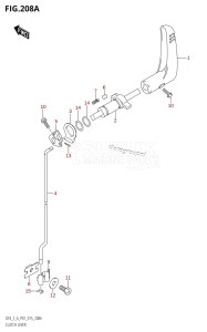 DF6 From 00602F-510001 (P01)  2015 drawing CLUTCH LEVER