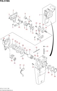 15001Z-880001 (2008) 150hp E01-Gen. Export 1 (DF150ZK8) DF150Z drawing OPT:CONCEALED REMOCON (2)