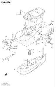 22501Z-680001 (2006) 225hp E01 E40-Gen. Export 1 - Costa Rica (DF225WZK6  DF225ZK6) DF225Z drawing DRIVE SHAFT HOUSING (X-TRANSOM,XX-TRANSOM)