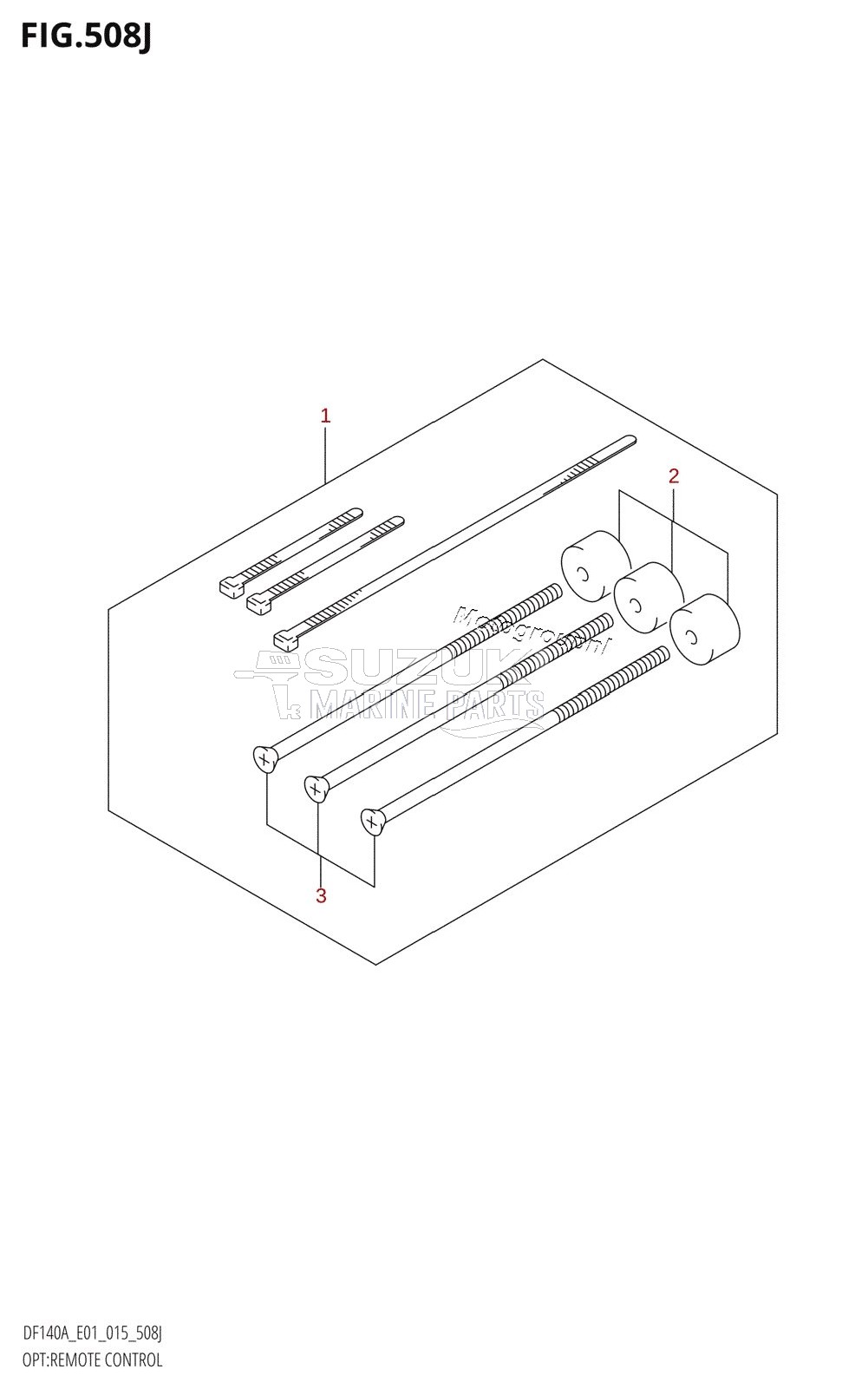 OPT:REMOTE CONTROL (DF140AZ:E40)