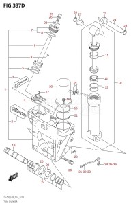 DF225T From 22503F-710001 (E03)  2017 drawing TRIM CYLINDER (DF225Z:E03:(X-TRANSOM,XX-TRANSOM))