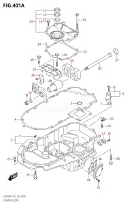 DF150AP From 15003P-910001 (E01 E40)  2019 drawing ENGINE HOLDER