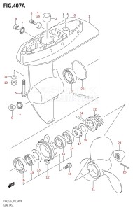 DF5 From 00502F-010001 (P01)  2010 drawing GEAR CASE ((DF4,DF5):(K2,K3))