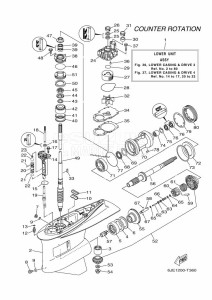 FL300DET drawing PROPELLER-HOUSING-AND-TRANSMISSION-3