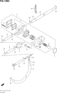 00502F-210001 (2012) 5hp P01-Gen. Export 1 (DF5) DF5 drawing FUEL PUMP (DF6:P01)