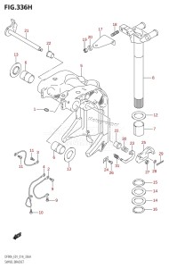 DF80A From 08002F-410001 (E01 E40)  2014 drawing SWIVEL BRACKET (DF90A:E40)