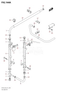 DF250T From 25004F-510001 (E03)  2015 drawing FUEL INJECTOR (DF200T:E03)